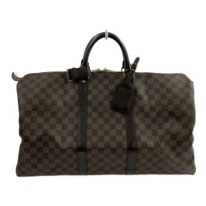 ルイヴィトン ダミエ・キーポル50・ボストンバッグ/N41427/エベヌ/LOUIS VUITTON 翌日配送可/482224｜rfstore