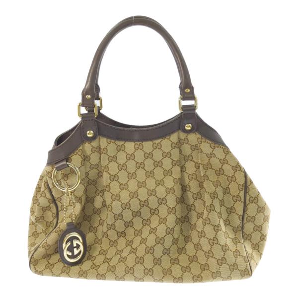GUCCI グッチ GGキャンバス・SUKEY スーキー ハンドバッグ トートバッグ/211944/...