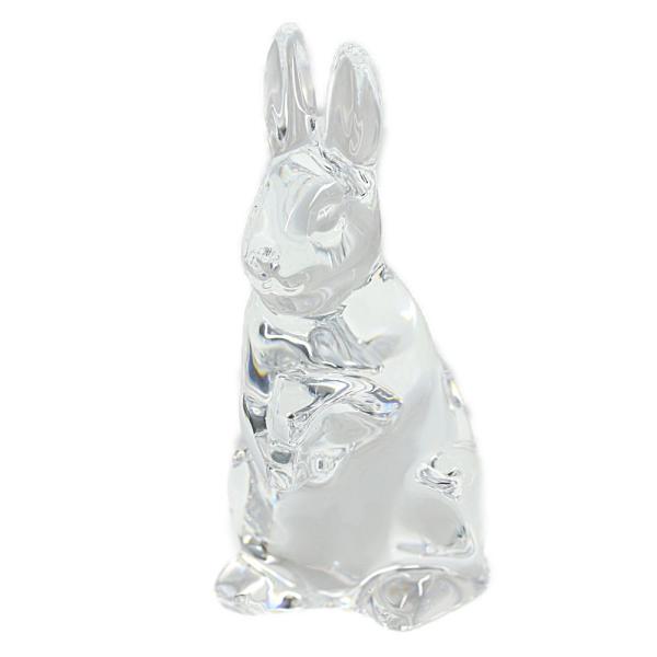 1円/バカラ クリスタル・干支シリーズ・フィギュリン・ウサギ・兎・置物/359.4g/クリア/BAC...