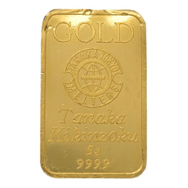 (限定値下げ) 田中貴金属工業 インゴット国内ブランド地金製品/AuIG(100g未満)-5.0g/...