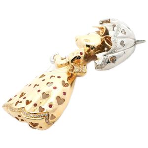 0.38ct 0.38ct ウサギモチーフ ダ...の詳細画像2