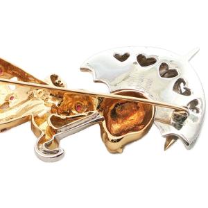 0.38ct 0.38ct ウサギモチーフ ダ...の詳細画像4