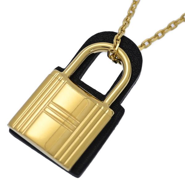 (ラスト1点) HERMES エルメス オーケリーネックレス・ペンダント/合金/メッキ-6.3g/ゴ...