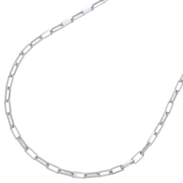 美品 1点モノ 3.2mm シンプルデザイン ネックレス ペンダント K18WG/750-12.6g...