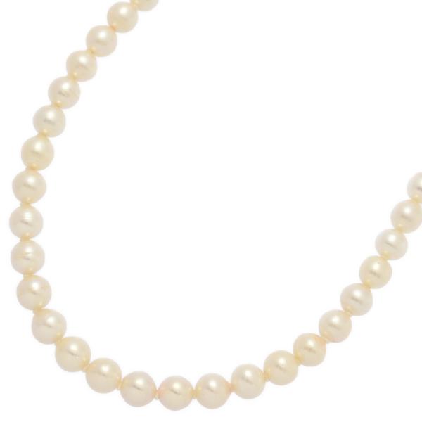 7.0×6.7 mm/淡水無核真珠・真珠（パール）ネックレス・ペンダント/Silver/銀製-31....