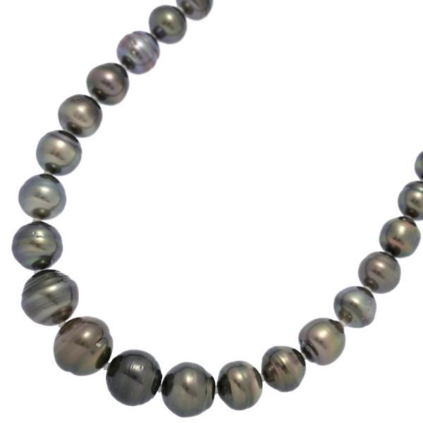 8.2×13.5 mm/黒蝶真珠/クロチョウ/タヒチパール/養殖真珠 パールネックレス・ペンダント/...