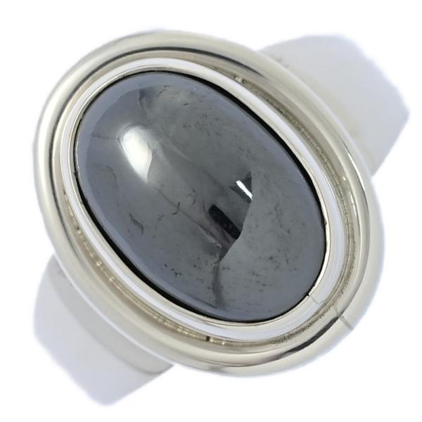Georg Jensen ジョージジェンセン オーバル ヘマタイト リング 指輪/Sv925-7.2...