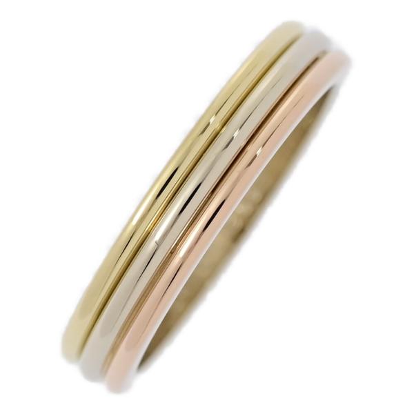 Cartier カルティエ トリニティリング・指輪/K18Y+W+P/750,3カラー-5.0g/1...