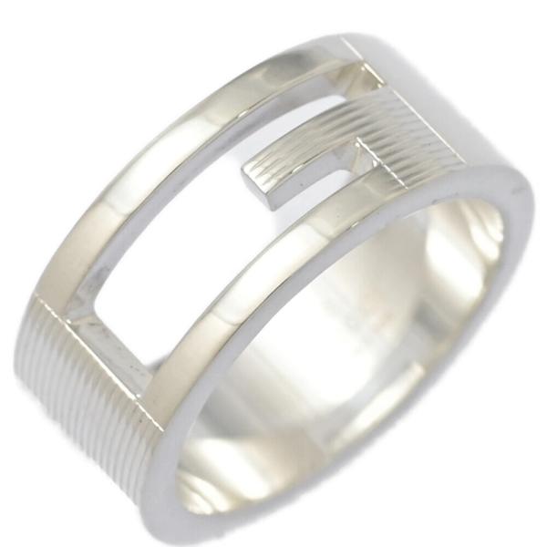 (年末セール) GUCCI グッチ Gロゴリング・指輪/Sv925-7.7g/12号/#52/シルバ...