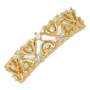 TIFFANY&Co.（ティファニー） ツイストリボンリング・指輪/K18YG/750