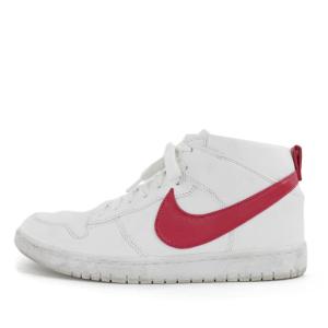 ナイキ DUNK LUX CHUKKA/RF・ハイカットスニーカー靴/910088-100/28.5cm/US10.5/ホワイト×レッド/NIKE 翌日配送可/211003｜rfstore