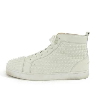 クリスチャンルブタン LOUIS ORLATO FLAT・スパイクスタッズ ハイカットスニーカー靴/1181133/43 1/2/Christian Louboutin/218477｜rfstore