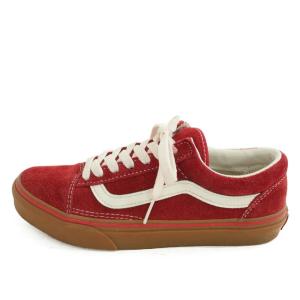 ヴァンズ オールドスクール・スウェードスニーカー靴/V36SCL.GM/526447-0003/23cm/レッド×ホワイト/VANS 翌日配送可/221136｜rfstore