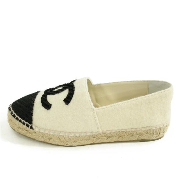 シャネル ココマーク・エスパドリーユツイードシューズ靴/G29762Y50453/36(23cm相当...