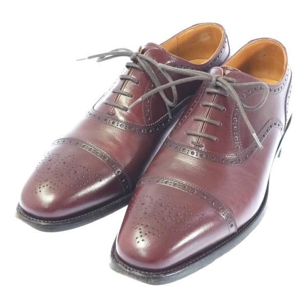 スコッチグレイン ストレート・レザー　内羽根 ビジネス シューズ 靴/960/26/ブラウン/SCO...