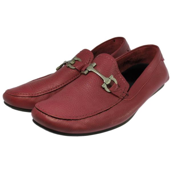 Salvatore Ferragamo サルヴァトーレフェラガモ ガンチーニ金具 ドライビングシュー...