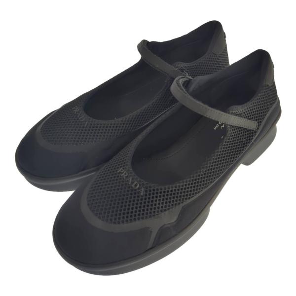 (限定値下げ) 美品 プラダ Re-Edition 1999 メリージェーン メッシュ スニーカー ...