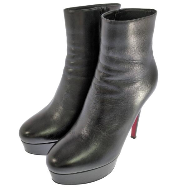 Christian Louboutin クリスチャンルブタン BIANCA BOOTY 120・レザ...