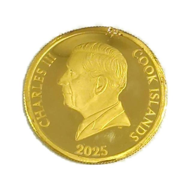 (限定値下げ) ポブジョイ・ミント株式会社 グリフィン20ドルクック諸島2025年・金貨幣・メダル/...