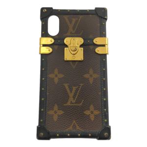 ルイヴィトン iPhone X/XS・スマートフォンケースポーチ/M67892/ブラウン/LOUIS VUITTON 翌日配送可/b231124/502253｜rfstore