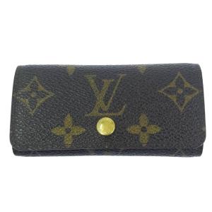 ルイヴィトン モノグラム・ミュルティクレ4・4連キーケース/M69517/ブラウン/LOUIS VUITTON 翌日配送可/b240408/514761｜rfstore