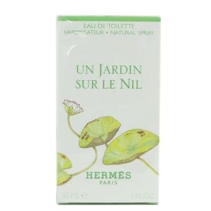 未使用★エルメス オードトワレ・ナイルの庭・UNJARDIN SURLENIL香水化粧品30ml/グリーン×ホワイト/HERMES 翌日配送可/217784｜rfstore