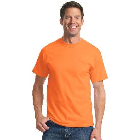 送料無料Port ＆ Company - Essential T-Shirt. - Orange S...