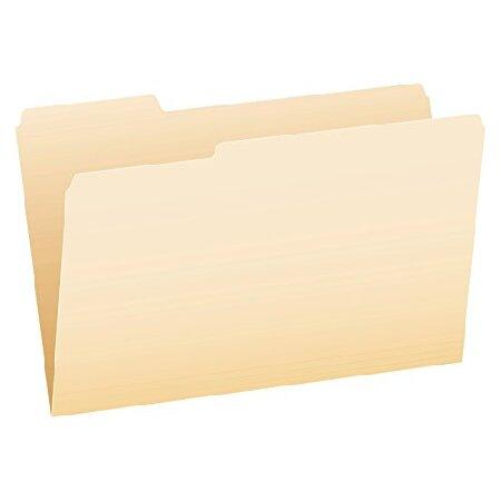 送料無料Essentials File Folders, 1/3 Cut Top Tab, Lega...