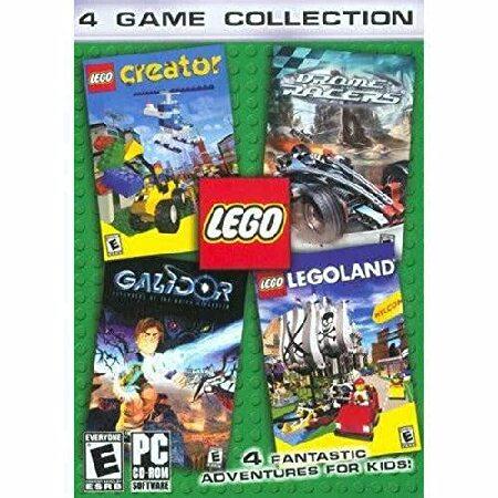 送料無料Lego 4 Game Collection (Legoland, Creator, Dro...