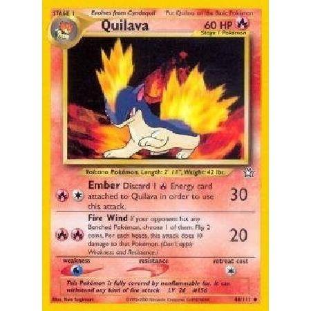 送料無料Pokemon - Quilava (46) - Neo Genesis並行輸入