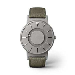 送料無料(Eワン) EONE Bradley Canvas クォーツチタン腕時計 オリーブグリーン並行輸入