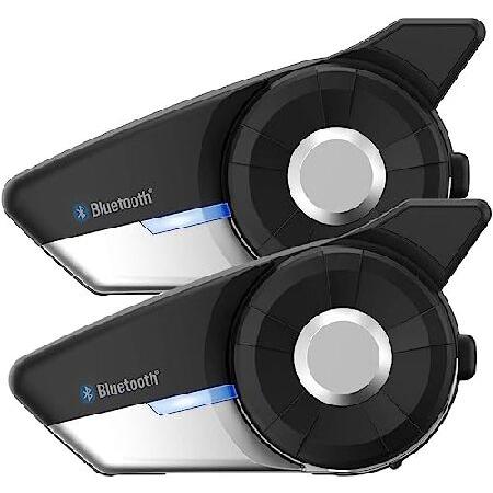 送料無料Sena 20S EVO オートバイ用 Bluetooth 4.1 通信システム 先進的イン...