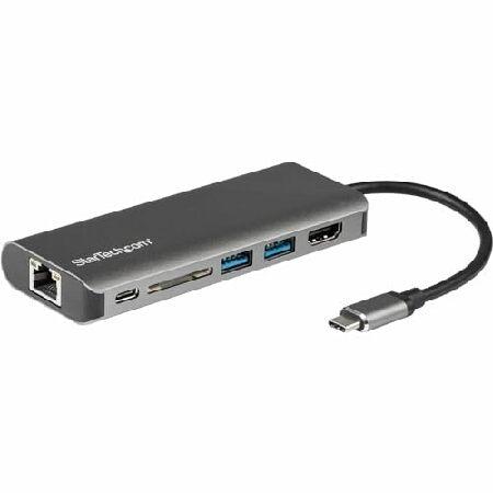 送料無料StarTech.com USB Type-Cマルチ変換アダプター／USB-Cマルチハブ／4...
