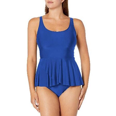 送料無料Athena Women&apos;s Standard Ruffle Waist Swimsuit ...