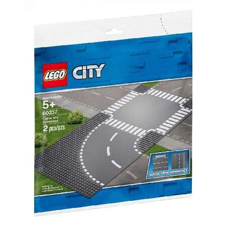 送料無料LEGO City Curve and Crossroad 60237 Building K...