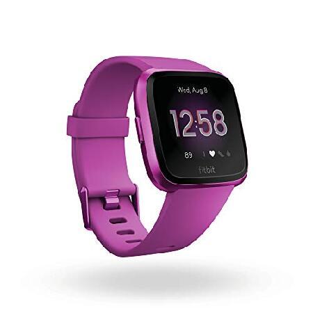 送料無料Fitbit Versa Lite smartwatch Purple LCD並行輸入