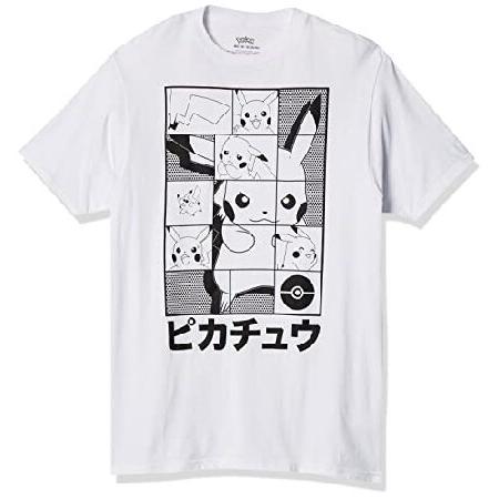 送料無料ポケモン ピカチュウ 日本語パズルパワーTシャツ US サイズ: Medium カラー: ホ...
