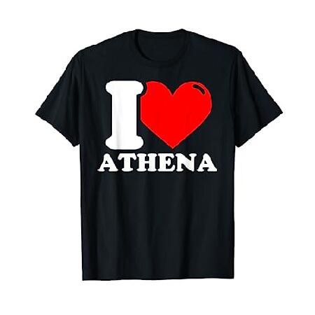 送料無料I Love Athena T-Shirt並行輸入