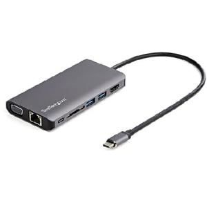 送料無料StarTech.com USB Type-Cマルチ変換アダプタ HDMIまたはVGA対応 ...