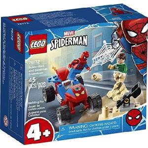 送料無料LEGO Marvel Spider-Man: Spider-Man and Sandman Showdown 76172 Collectible Construction Toy, New 2021 (45 Pieces)並行輸入