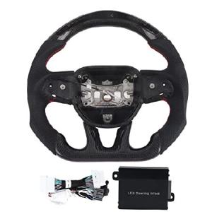 送料無料Terisass Steering Wheel Carbon Fiber Automotiv...