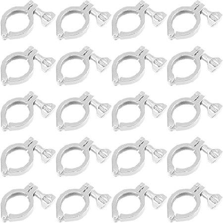 送料無料Stainless Steel Tri Clamp, ZEONHAK 20 Pack 1.5...