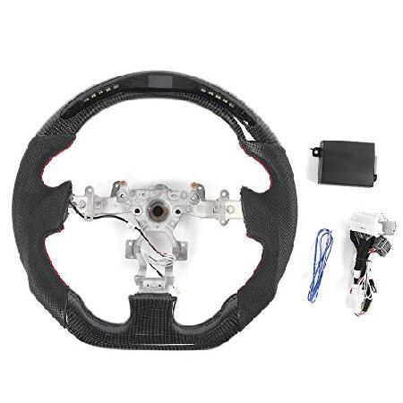 送料無料Acouto LED Steering Wheel for Nissan GT-R R35 ...