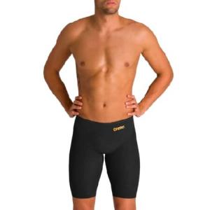 送料無料ARENA Mens Powerskin Carbon Glide Durable Swim Jammers Competitive Racing Swimsuit - Athletic Endurance Swimwear,Black-Gold並行輸入｜rgt-on-line