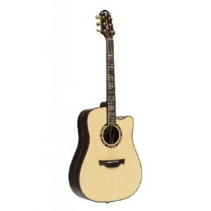送料無料Crafter Guitars 6 String Acoustic-Electric Guitar, Right, Natural (STG D22CE PRO)並行輸入