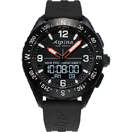 送料無料Alpina Mens Alpiner X Black Fiber Glass Strap ...