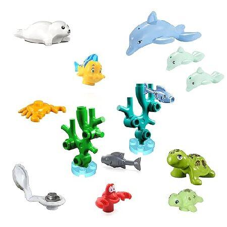 送料無料レゴ フレンズ 動物 オーシャンパック - 12種類の海の海洋アイテム (サンゴ礁、スティン...