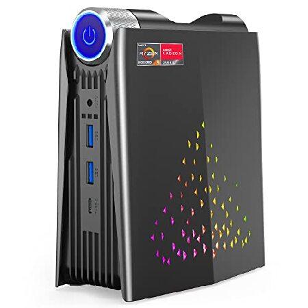 送料無料[Gaming Mode] Mini Gaming PC, AMD Ryzen 5 5600...