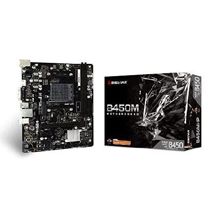 送料無料BIOSTAR AMD B450チップセット搭載MicroATXマザーボード Ryzen 5...