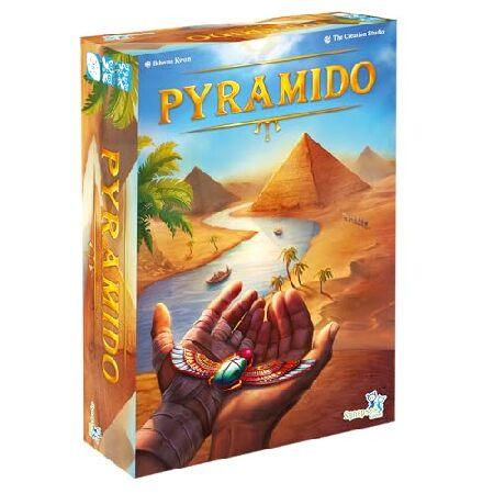 送料無料Synapses Games: Pyramido - タイル＆作業員配置ゲーム ブリックでピ...